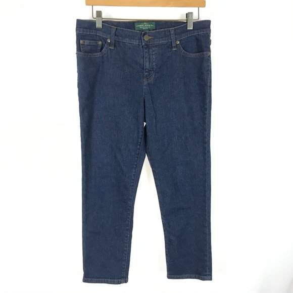 Lauren Ralph Lauren Denim - 10P Lauren Ralph Lauren Tapered Leg Cropped Jeans